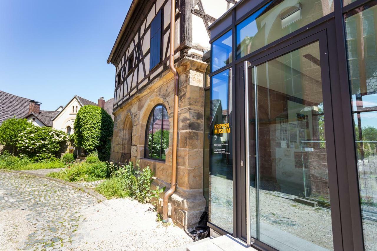 Ferienwohnung Mittendrin Baunach Bagian luar foto